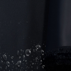 Tissu extérieur Imperméable PVC Codura 1680D, 546 g/m², 150 cm, Noir Tissu extérieur Imperméable PVC Codura 1680D, 546 g/m², 150 cm, Noir