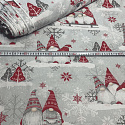 Świąteczna tkanina bawełniana wzór 1451