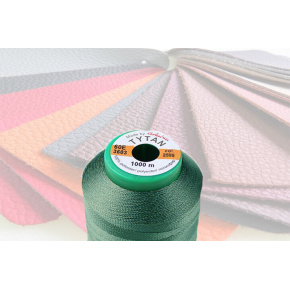 Fils à coudre d'ameublement TYTAN 60E 1000 m couleur Verte Fonce 2595