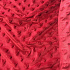 Tissu minky coeurs, 330 gr/m2, largeur 160 cm, rouge