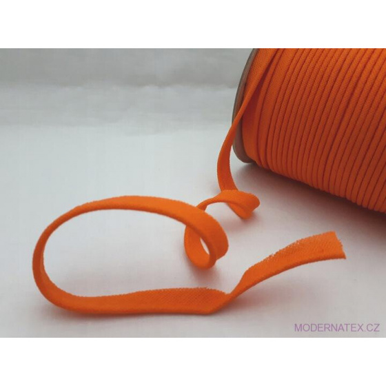 Passepoil coton couleur orange 158