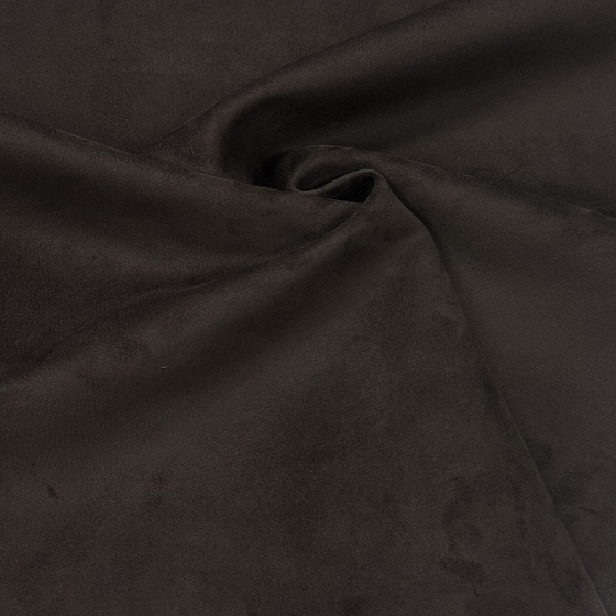 Eco-leather Diva Espresso, water-repellent upholstery fabric, by the meter