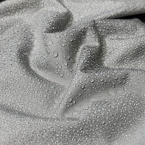 Tissu imperméable Oxford PU, 200 g/m², 160 cm, gris clair Tissu imperméable Oxford PU, 200 g/m², 160 cm, gris clair