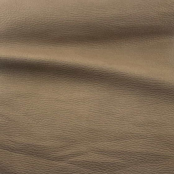 Eco-leather Largo Dark Camel, upholstery fabric on a backing, coarse, by the mete