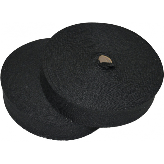 Lemovací proužek  PES 30 mm  barva černá