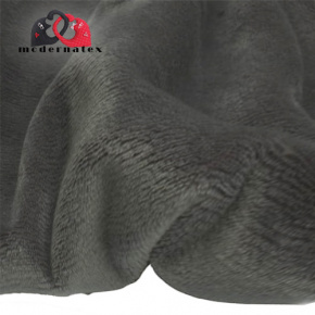 Tissu minky fausse fourrure, 320 g/m², largeur 160 cm, au métre graphite Tissu minky fausse fourrure, 320 g/m², largeur 160 cm, au métre graphite