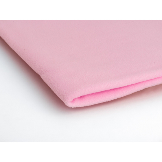 Tissus polaire, 200 g/m², pour loisirs créatifs rose clair 19