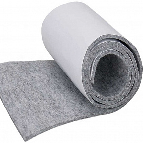Feutrine autocollante 4,5 mm, 700 g/m², gris Feutrine autocollante 4,5 mm, 700 g/m², gris