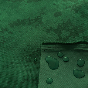 Tissu extérieur Imperméable PVC Codura 600D, 360 g/m², 150 cm, Pixel Verte