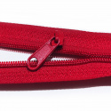 Zip spirálový červený 5 mm metráž 