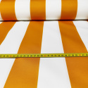 Tkanina Wodoodporna Premium wzór żółte paski