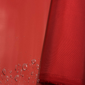 Tissu extérieur Imperméable PVC Codura 1680D, 546 g/m², 150 cm, Rouge Tissu extérieur Imperméable PVC Codura 1680D, 546 g/m², 150 cm, Rouge