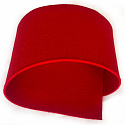 Feutrine technique 4 mm, 600 g/m², largeur 100 cm, rouge 