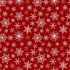 Tissus en coton de Noël au mètre, motif Étoiles de Noël Rouge 160 cm