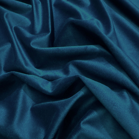 Velurová potahová látka, Velluto, Navy