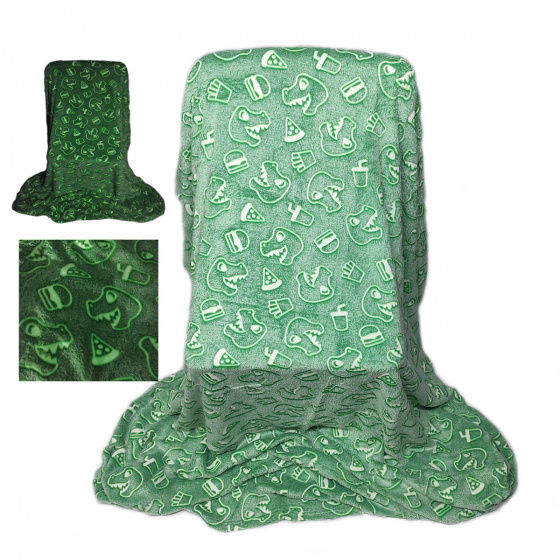 Deka svíticí Nebe barva zelená 150 x 200 cm