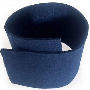 Feutrine technique 8 mm, 1200 g/m², largeur 100 cm, bleu Feutrine technique 8 mm, 1200 g/m², largeur 100 cm, bleu