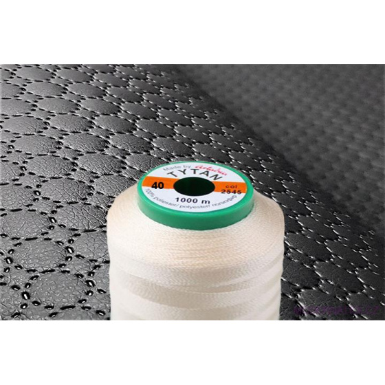 Šicí nitě TYTAN 40 1000 m ecru barva 2545