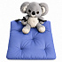 Coussin de jardin imperméable Oxford de couleur bleu clair, 40 × 40 cm