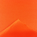 3D Sieťovina pletená, farba neónovo-oranžová, D1002