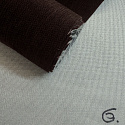 Tissu d'ameublement en velours doux au toucher, Breeze Espresso 