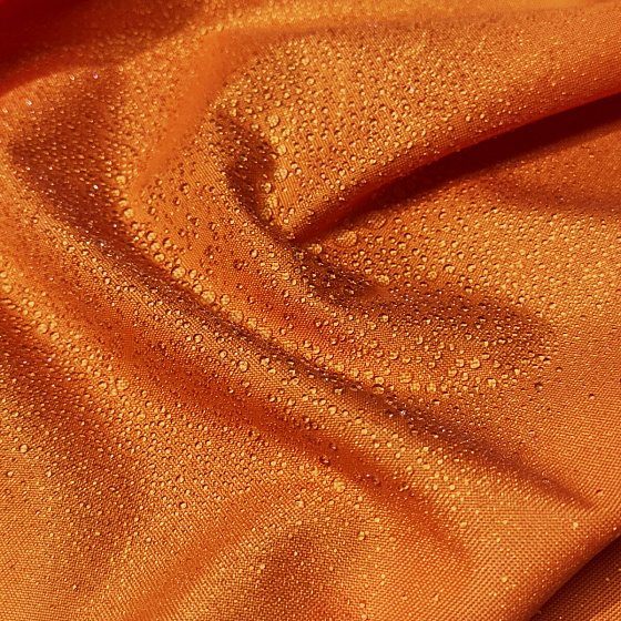 Tissu imperméable Oxford PU, 200 g/m², 160 cm,  orange