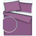 Tissu en coton uni au mètre, 125 g/m², largeur 160 cm, violet