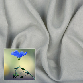 Tissus en lin Oskar, 265 g/m², largeur 150 cm, gris clair Tissus en lin Oskar, 265 g/m², largeur 150 cm, gris clair