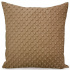 Housse de coussin micropeluche 40X40 cm, Cappuccino