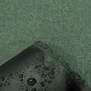 Tissu extérieur Imperméable PVC Codura 600D, 430 g/m², 150 cm, Denim Verte