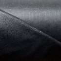 Non Tissu visline noir avec colle au mètre largeur 90 cm