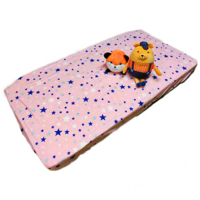 Drap de lit en coton à caoutchouc 120 x 60 cm 