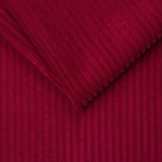 Tissu d’ameublement ZOOM pour meubles, vendu au mètre, Red - Pet Proof
