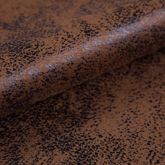 AFRIQUE, simili cuir d’ameublement au mètre, 308 g/m², largeur 140 cm, Marron