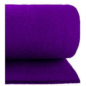 Feutrine technique 4 mm, 600 g/m², largeur 100 cm, violet