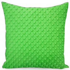 Housse de coussin micropeluche 40X40 cm, Vert Housse de coussin micropeluche 40X40 cm, Vert
