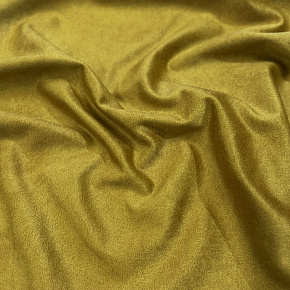 Tissu d'ameublement velours Salvador Okra, super doux et lisse, Pet proof