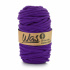 Cordons tressé coton 9 mm, 50 m, couleur violet 140