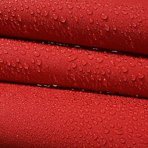 Tissu anti UV-WR extérieur, 250 g/m², 150 cm, au mètre couleur Rouge