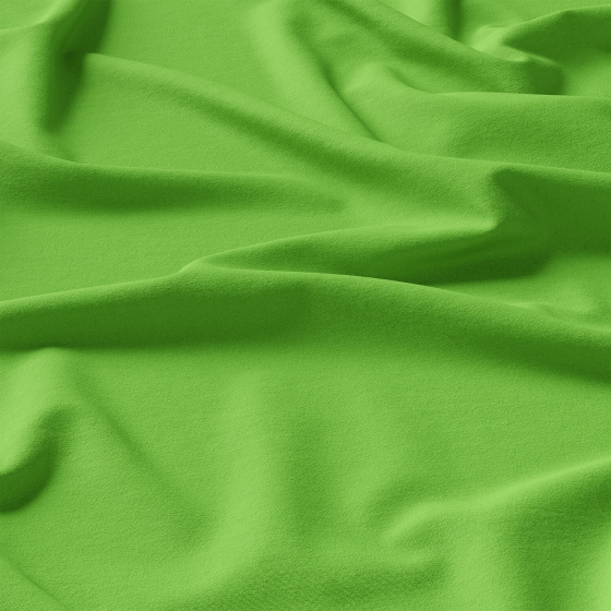 Tissu en coton uni au mètre, 125 g/m², largeur 160 cm, vert