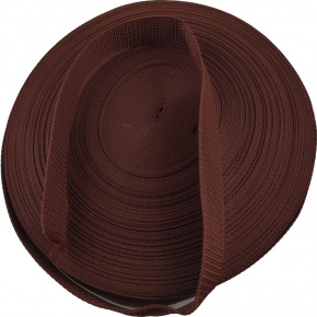 Ruban polypropylène renforcé pour sacs 25 mm couleur marron (50 m) Ruban polypropylène renforcé pour sacs 25 mm couleur marron (50 m)