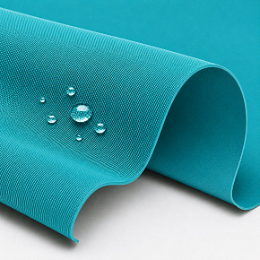 Tissu extérieur Imperméable PVC Codura 600D, 360 g/m², 150 cm, Turquoise