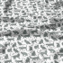 Tissu coton au métre imprimé Chats gris couleur blanche