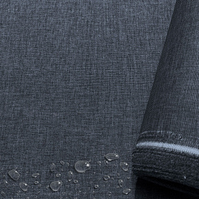 Tissu imperméable imitation lin, 220 g/m², 160 cm, Graphite Tissu imperméable imitation lin, 220 g/m², 160 cm, Graphite