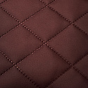 Ekokoža prešívaná ultrazvukom, farba bordová, metráž 145 cm 