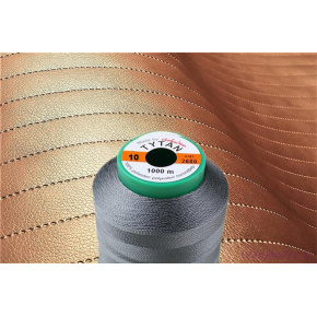 Fils à coudre d'ameublement TYTAN 10 1000 m couleur grise 2680