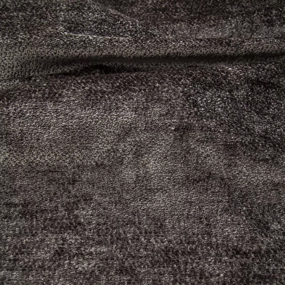Tissu d'ameublement Aphrodite Graphite, super doux et lisse, Pet proof