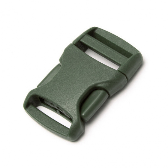 Spona plastová 30 mm barva khaki