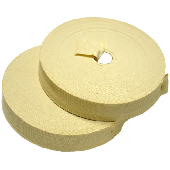 Lemovací proužek PES 40 mm barva ecru