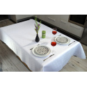 Nappe déperlante Rhombe, 110x160 cm, couleur Blanche,  anti tache